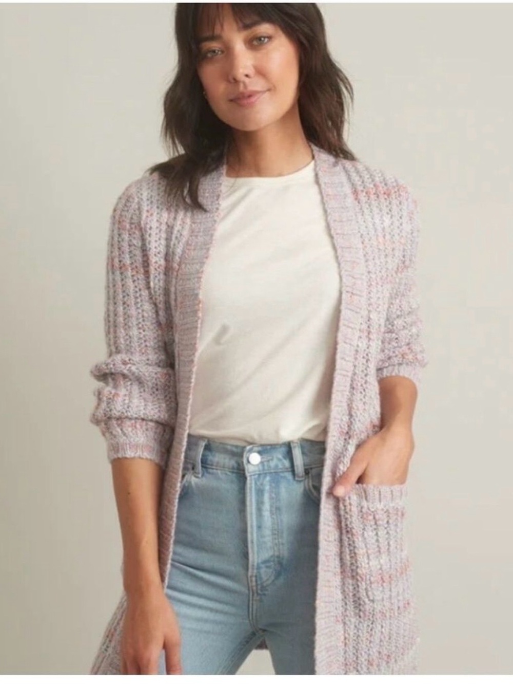 Marine Layer Ontario cardigan. Sz Small. Lavender